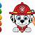 how to draw paw patrol marshall