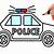 how to draw police car step by step