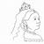 how to draw queen victoria easy