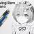 how to draw rem step by step