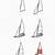 how to draw sailboat step by step