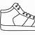 how to draw shoes bending