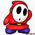 how to draw shy guy from mario kart