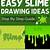 how to draw slimy texture