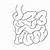 how to draw small intestine