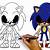 how to draw sonic exe step by step