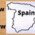 how to draw spain map