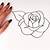 how to draw tattoo roses step by step