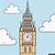 how to draw the big ben easy