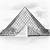 how to draw the louvre pyramid