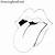 how to draw the rolling stones lips