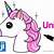 how to draw the unicorn emoji