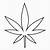 how to draw the weed symbol