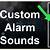 how to make a custom alarm sound on iphone without itunes