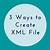 how to make a xml file for action replay