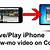 how to play iphone slow motion video clips on computer