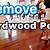 how to remove hardwood floor polish
