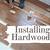 installing finished hardwood floors