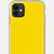 iphone x neon yellow case