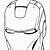 iron man helmet coloring pages