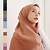 jilbab segi empat anti letoy
