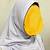 jilbab sport warna putih