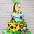 jungle animal birthday cake ideas