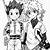 killua and gon coloring pages