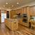 kitchen flooring with light oak cabinets