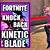 knock players back with kinetic blade
