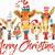merry christmas animals images