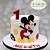 mickey mouse cake ideas for 1 year old