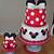 minnie mouse cake ideas red