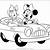 minnie mouse car coloring pages