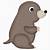 mole animal cartoon png