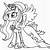 my little pony coloring pages cadence