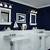 navy blue and cream bathroom ideas