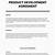 new product development agreement template