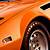 orange muscle car wallpaper