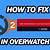 overwatch unable to log you in