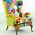 patchwork armchairs for sale