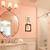 peach and grey bathroom ideas