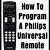 phillips universal remote manual