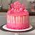 pink and white drip cake ideas