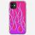 pink flames iphone case