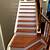 prefinished hardwood flooring on stairs
