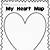 printable heart map template