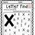 printable letter x worksheet for preschoolers