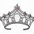 prom queen crown drawing