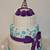 purple and turquoise cake ideas